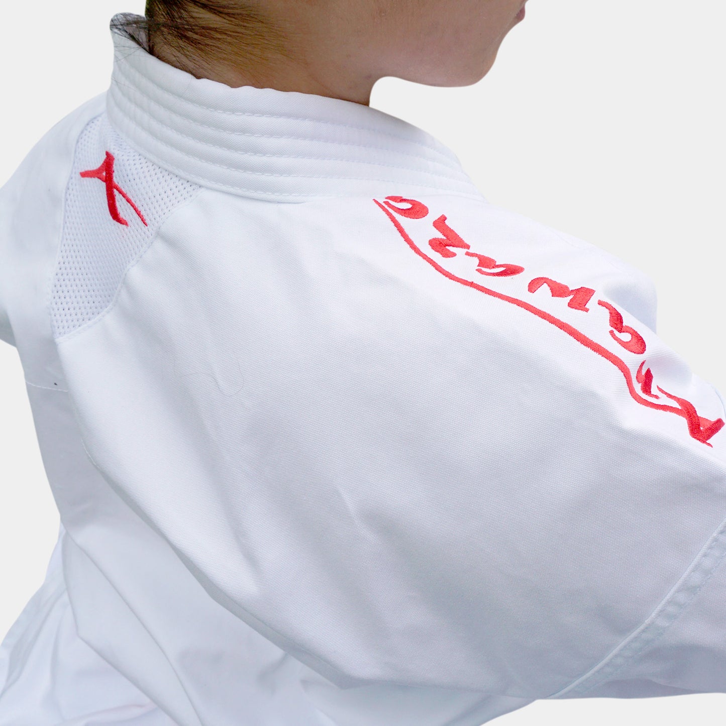 Arawaza Black Diamond WOMEN pentru fete WKF app. broderie alba